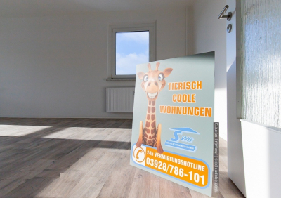 Ihr neues Zuhause im Sanierungs-Endspurt! Hier entsteht eine moderne 3-Raum Wohnung mit Aufzug und Balkon.